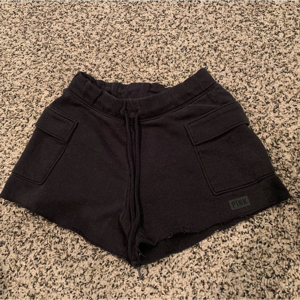 PINK …. Cargo MINI shorts 🩳… sweater like feel …size XS